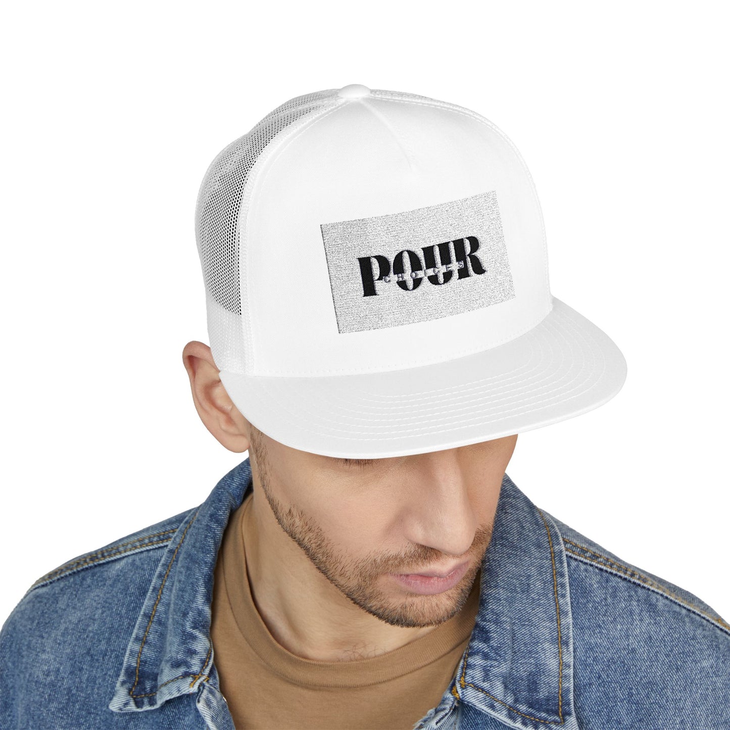 Embroidered Bartender Trucker Cap