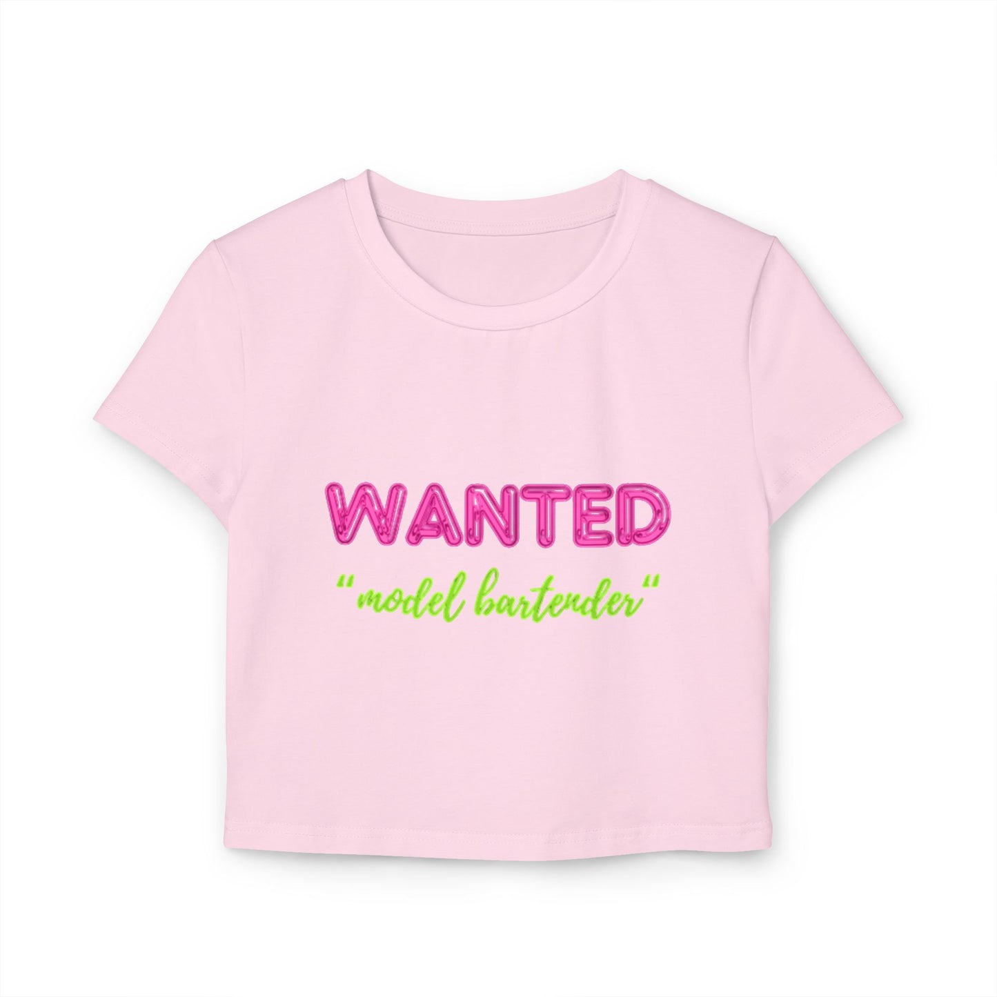 Model Bartender Women's Baby Tee