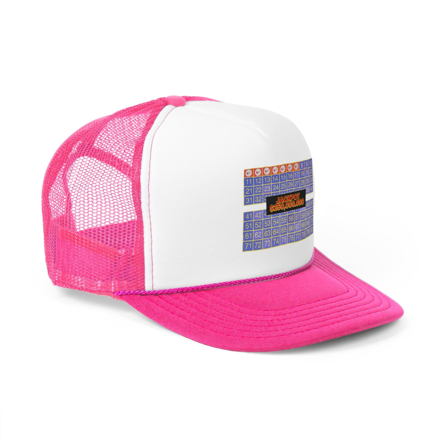 Retro Loaded 7 Spot, Trucker Cap, Vintage Bingo Theme Hat, Fun Carnival Headwear, Great for Bingo Lovers, Perfect Gift for Game Nights