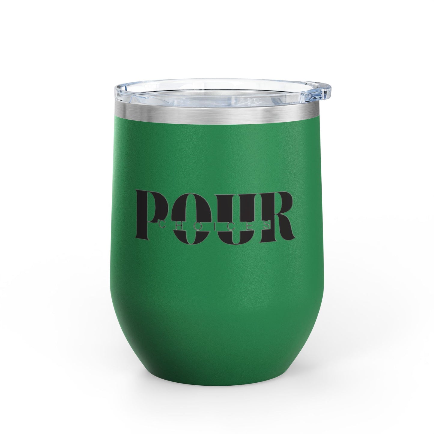 Stylish Wine Tumbler, Pour Choices - Ideal for Parties, Gifts, Home Use, Outdoor Adventures, Wine Lovers, Celebrations, Anniversaries