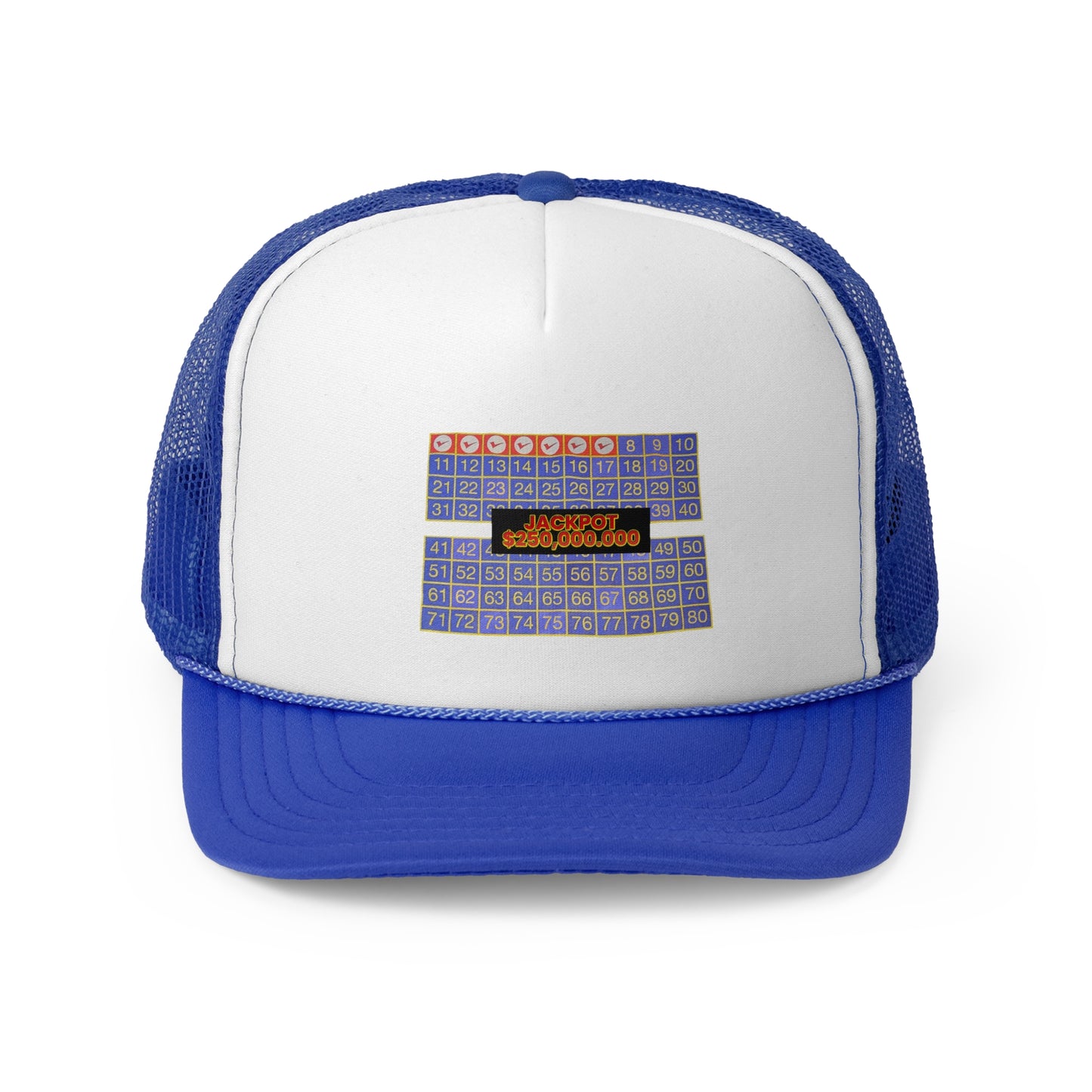 Retro Loaded 7 Spot, Trucker Cap, Vintage Bingo Theme Hat, Fun Carnival Headwear, Great for Bingo Lovers, Perfect Gift for Game Nights