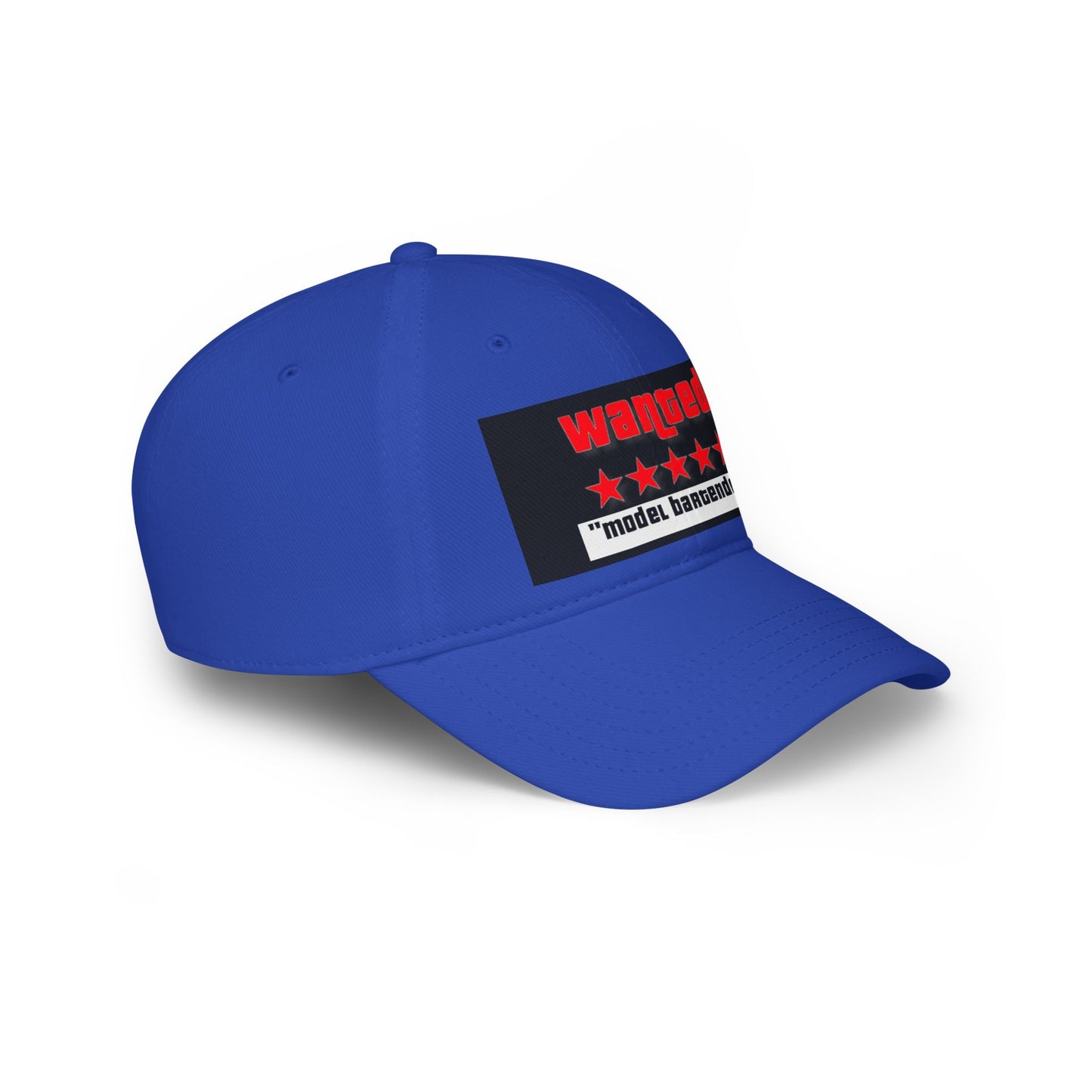 Wanted Model Bartender Cap, Stylish Baseball Hat for Bartenders, Fun Gift for Friends, Casual Accessory, Unique Red Cap