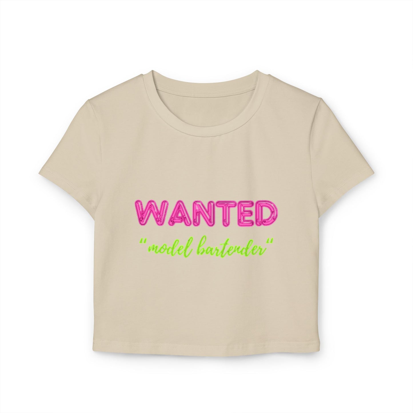 Model Bartender Women's Baby Tee