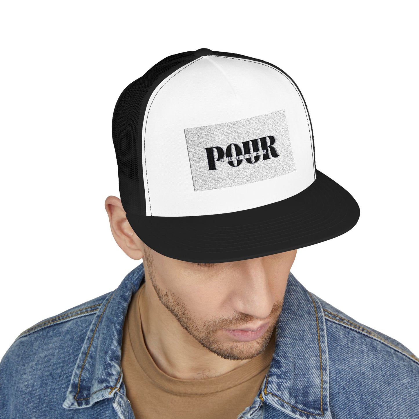 Embroidered Bartender Trucker Cap