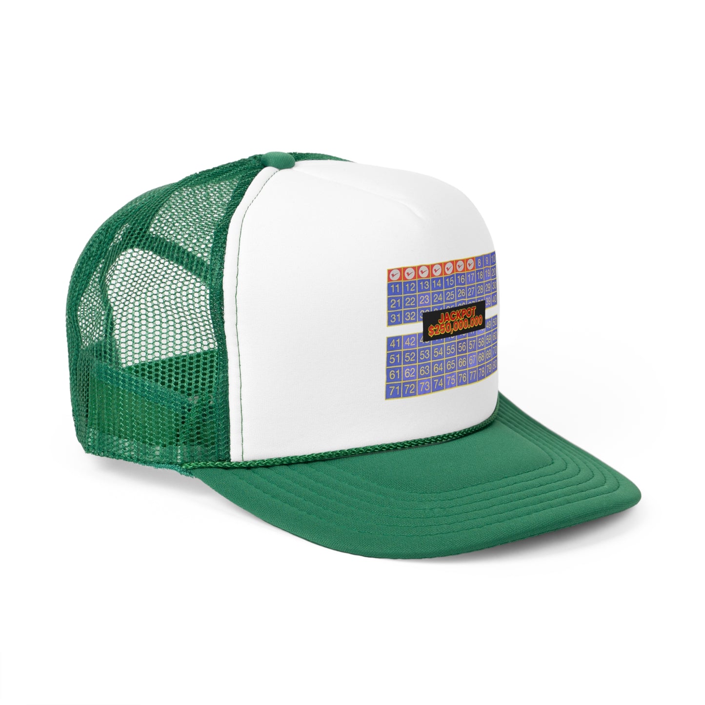 Retro Loaded 7 Spot, Trucker Cap, Vintage Bingo Theme Hat, Fun Carnival Headwear, Great for Bingo Lovers, Perfect Gift for Game Nights
