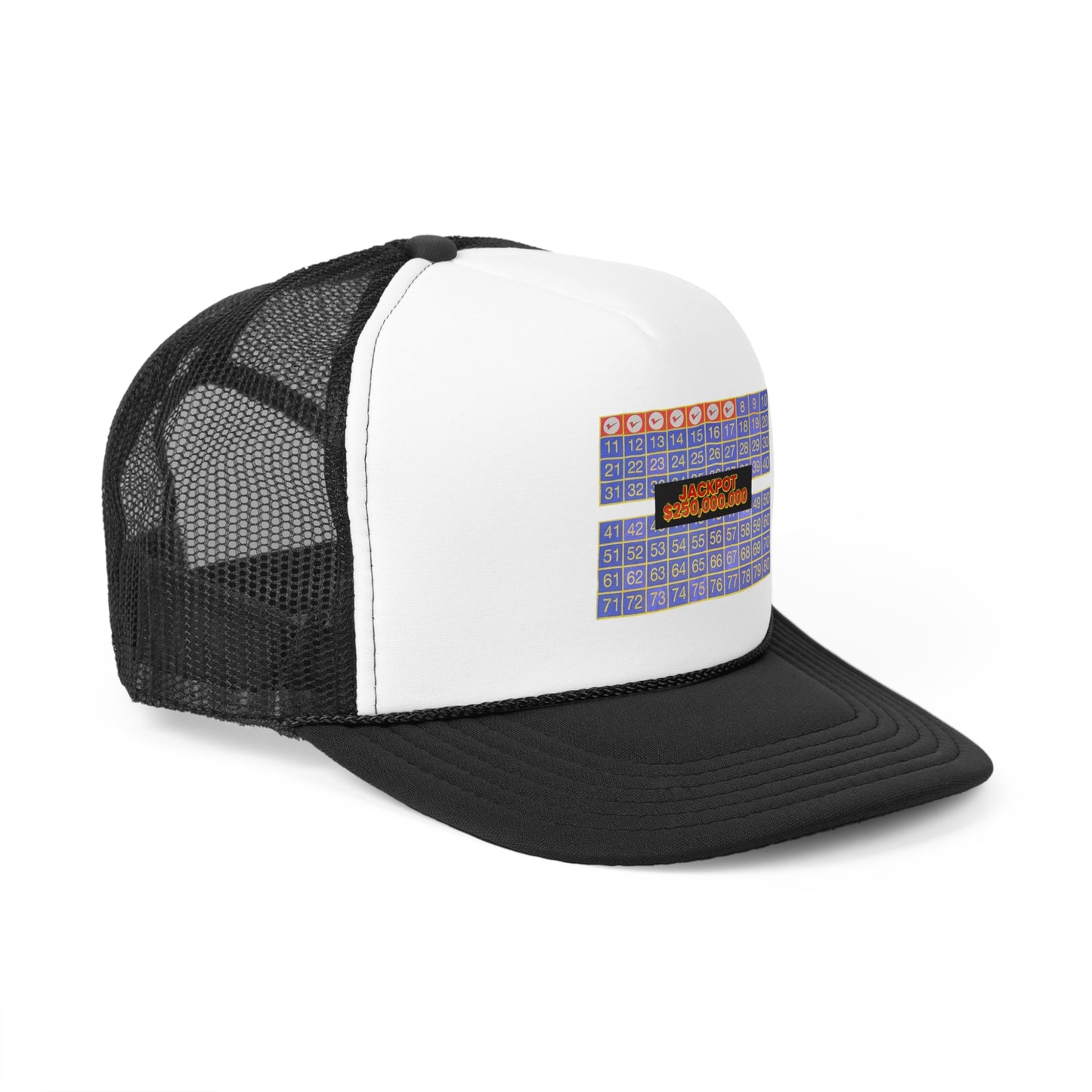 Retro Loaded 7 Spot, Trucker Cap, Vintage Bingo Theme Hat, Fun Carnival Headwear, Great for Bingo Lovers, Perfect Gift for Game Nights
