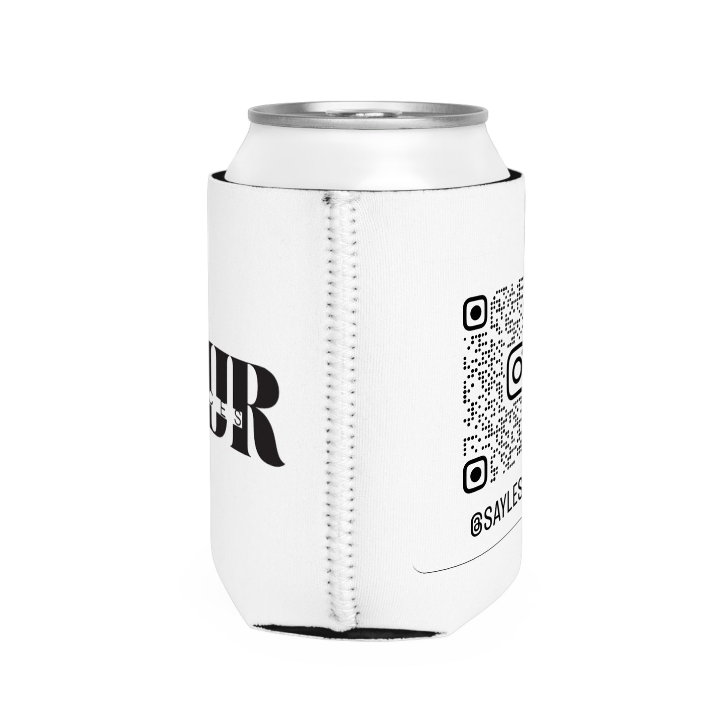 Chic Can Cooler Sleeve for Parties, Summer BBQs, Picnics, and Tailgates, Fun Beverage Insulator, Gift for Friends