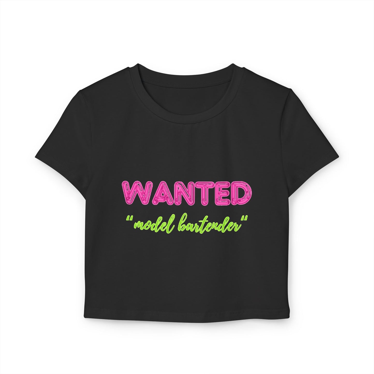 Model Bartender Women's Baby Tee