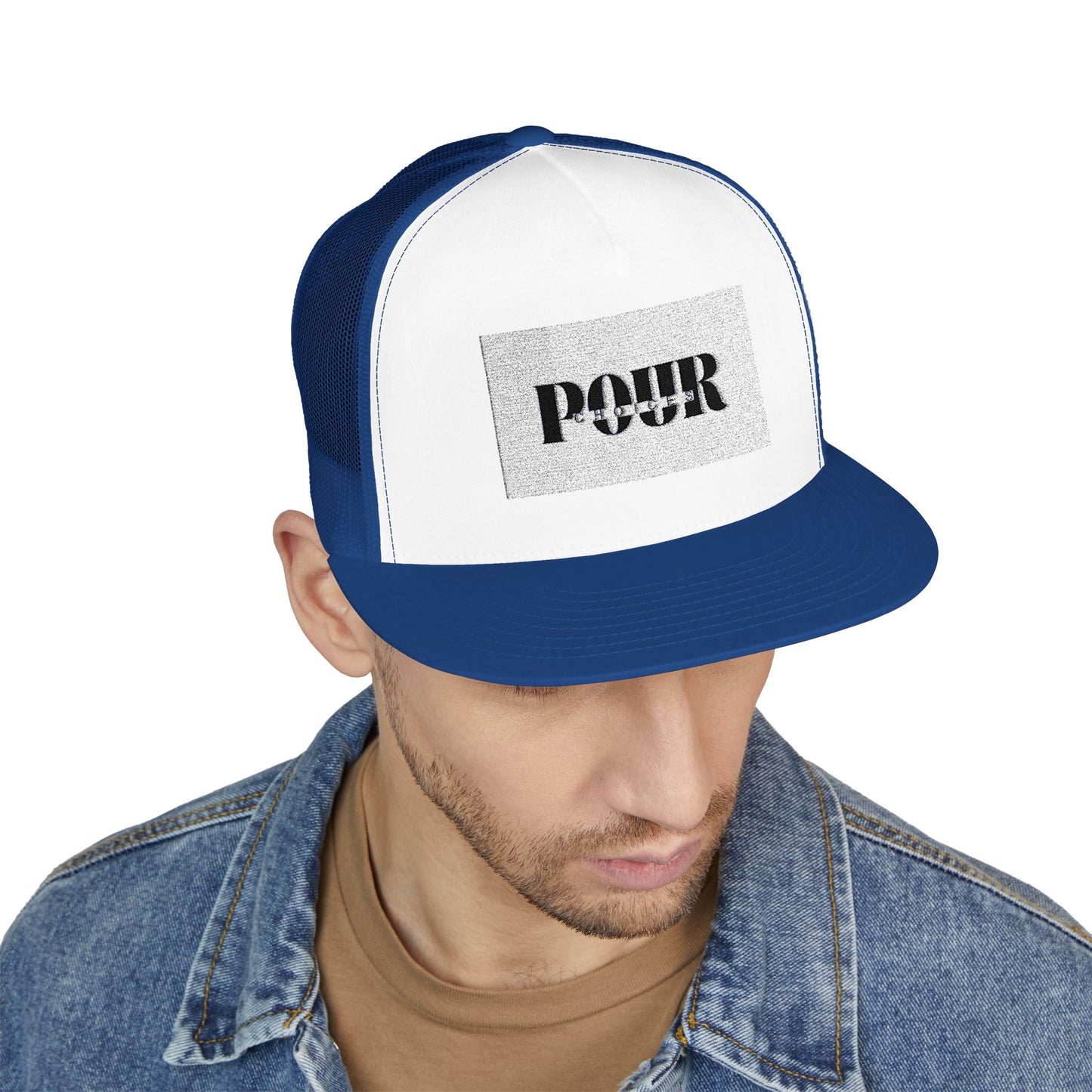 Embroidered Bartender Trucker Cap