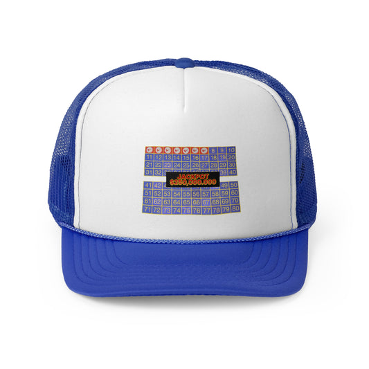 Retro Loaded 7 Spot, Trucker Cap, Vintage Bingo Theme Hat, Fun Carnival Headwear, Great for Bingo Lovers, Perfect Gift for Game Nights
