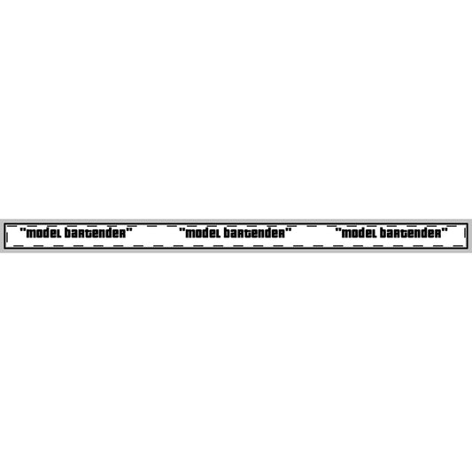 Pet Collar with Funny Hospitality Industry Saying