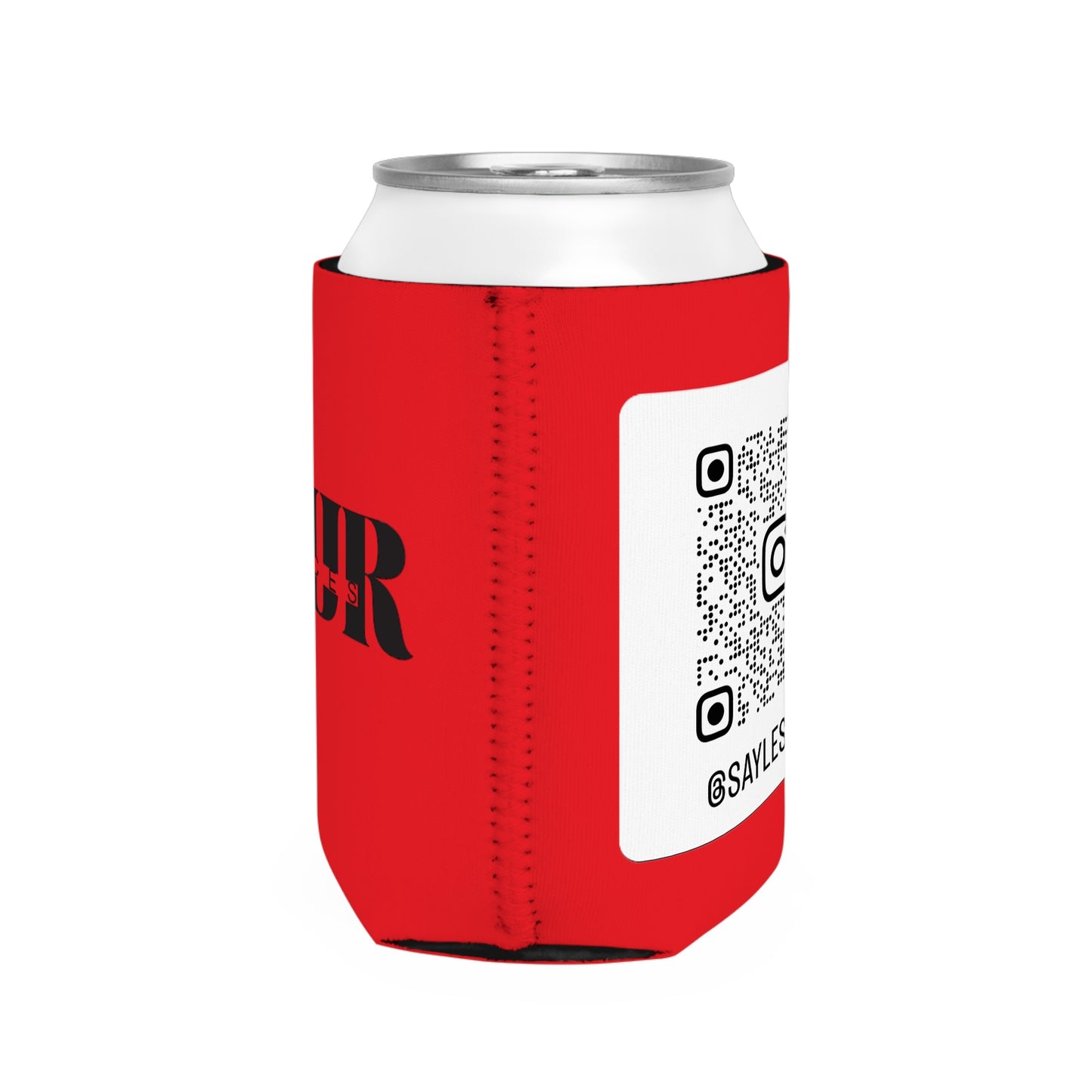 Chic Can Cooler Sleeve, Beverage Insulator, Party Favor, Summer BBQ Accessory, Gift for Beer Lovers, Outdoor Events